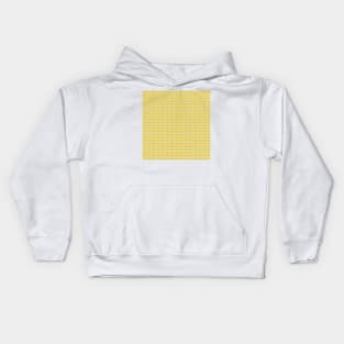 Diamond Hearts Yellow Kids Hoodie